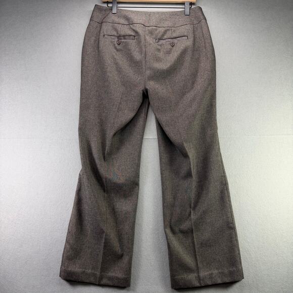 Rafaella Women’s Curvy Fit Gabardine Boot-Leg Trouser Pant Size 8 Regular - Picture 2 of 15